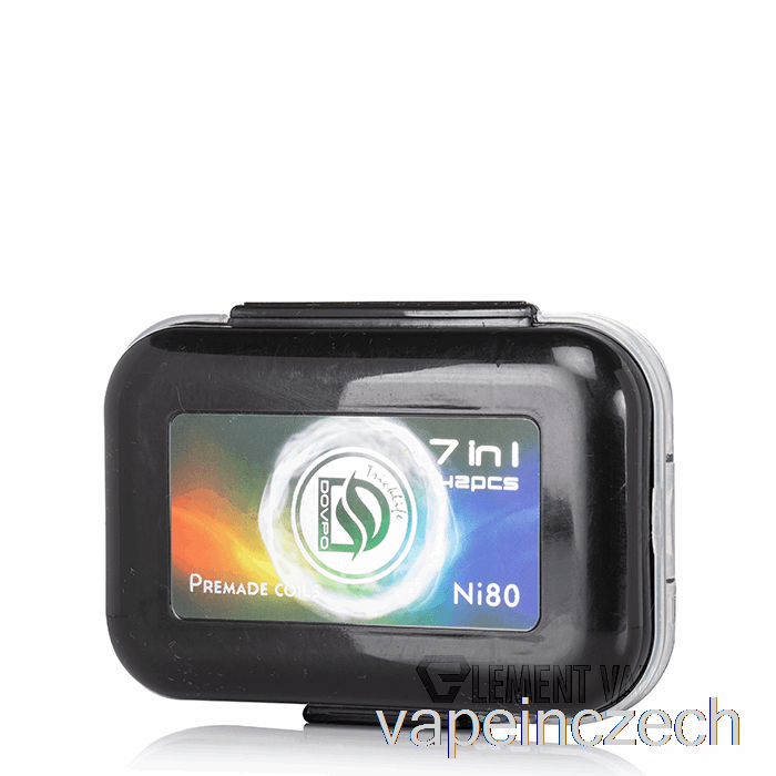 Dovpo Předpřipravené Spirálky 7 V 1 Ni80 - Předpřipravené Spirálky 7 V 1 Vape Bez Nikotinu